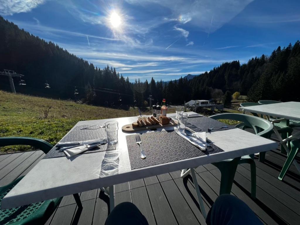 La Chanterelle - Mountain Lodge La Cote d'Arbroz Exterior foto